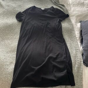 Jessica Simpson soft black tshirt dress